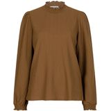 Lofty Manner - QI200.1 - Top lange mouw - Bruin