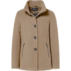 Milo Coats Coat MC60110253 JANNA Taupe
