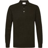 Profuomo - PPWJ30033A - Pullover - Donker Groen