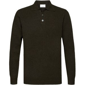 Profuomo - PPWJ30033A - Pullover - Donker Groen