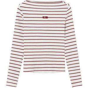 Laagam - TS/M1006F02/20 - Top - Rood - Lange Mouw