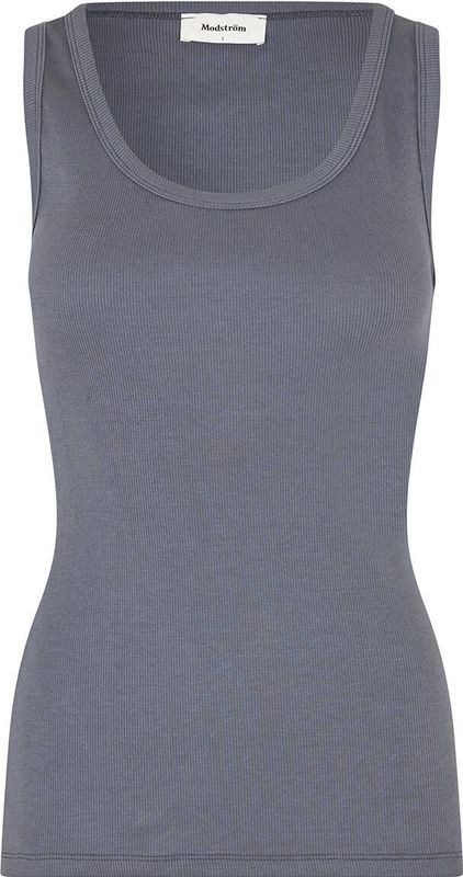 Modström - 58706 IGOR - Top zonder Mouw - Midden Blauw