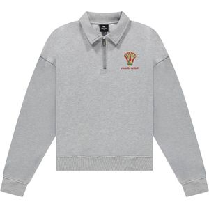 Comfort Club Sweatshirt 42002 LOTUS HALF Licht grijs