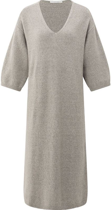 YAYA Jurk 01-600193-509 Bruin