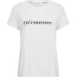 Co'couture T-shirt 33054 GLITTER Wit