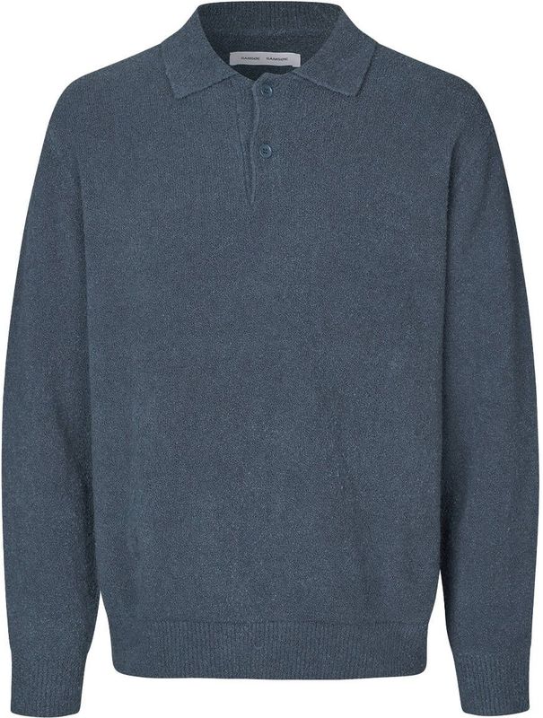 Samsøe Samsøe - Sanino - Trui - Blauw - Heren