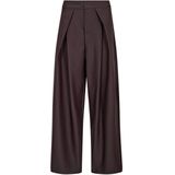Co'Couture - Broek 41042 Zella - Donker Bruin