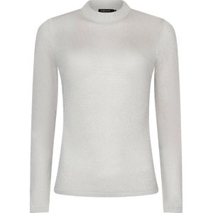 Ydence Top lange mouw CW2530 Lotte Zilver