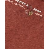 Scotch & Soda T-shirt 176861 Bordeaux
