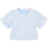 SomeOne Top korte mouw AISHA-SG-21-B Licht blauw
