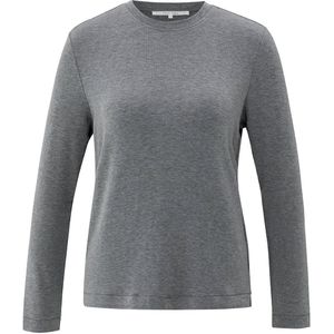 YAYA Top lange mouw 01-709330-510 Taupe