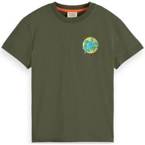 Scotch & Soda T-shirt 175886 Donker groen