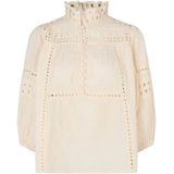 Second Female - Brunie Blouse - Wit - Katoen