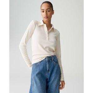 Opus Top korte mouw 10498613349100 Ecru