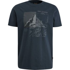 PME Legend T-shirt korte mouw PTSS2408563 Donker blauw