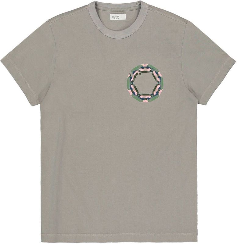 Butcher of Blue T-shirt korte mouw M2512055 Midden grijs
