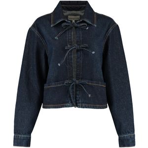 Harper & Yve - Wally - Denim Jas - Dark Blue - Dames