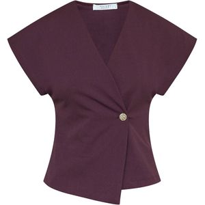 SISTERS POINT - Gevela-ve - Dames Gilet - Deep Bordeaux