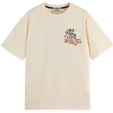 Scotch & Soda T-shirt korte mouw 183077 Licht beige