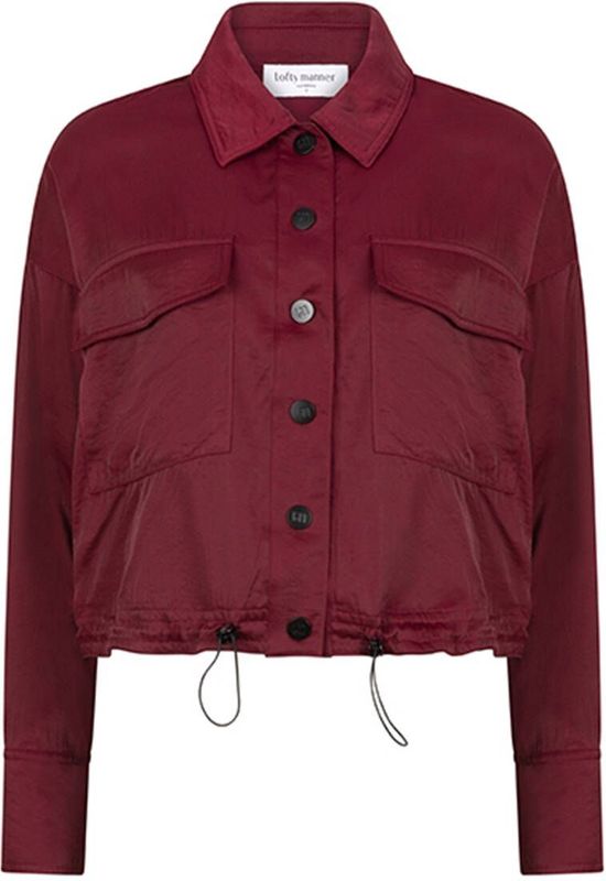 Lofty Manner - Blouse Tilda - Burgundy Red - Dames