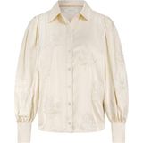 Nukus - Blouse lange mouw - Ecru - NKF02069 PRESTON