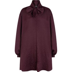 Dante 6, Dames, Jurken, Rood, Maat: S Satijn,