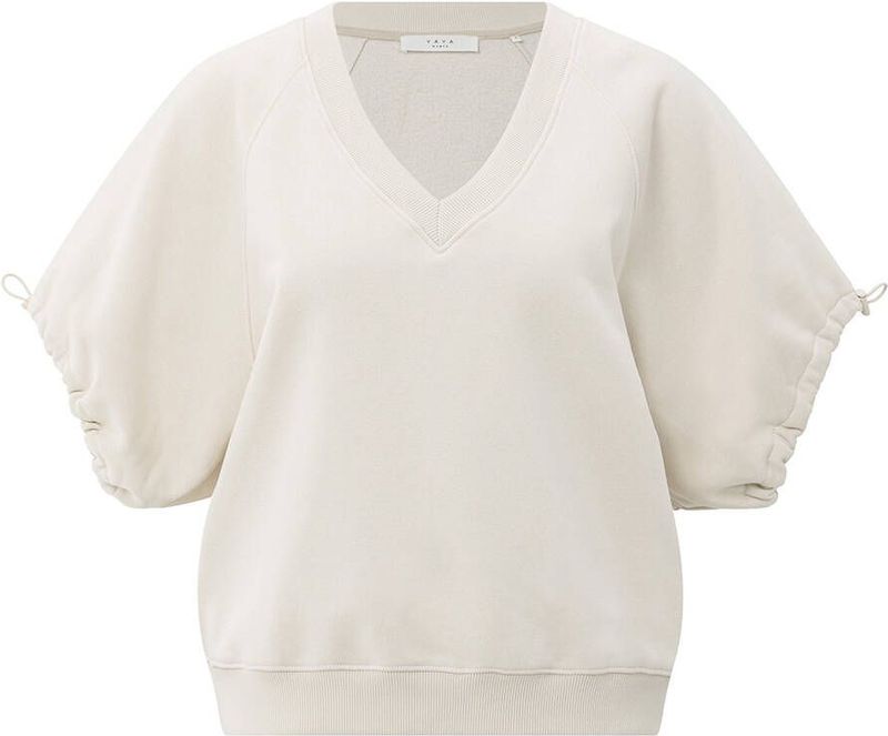 YAYA - 01-109091-508 - Top - Licht beige - Korte Mouw