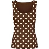 Only Top zonder mouw 15348826 LONE Licht bruin