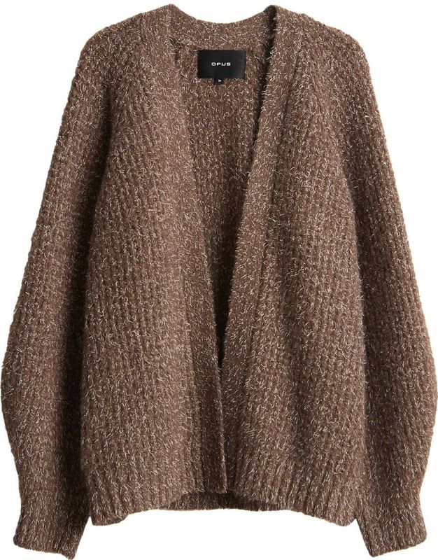 Opus - Cardigan - Bruin - Dames