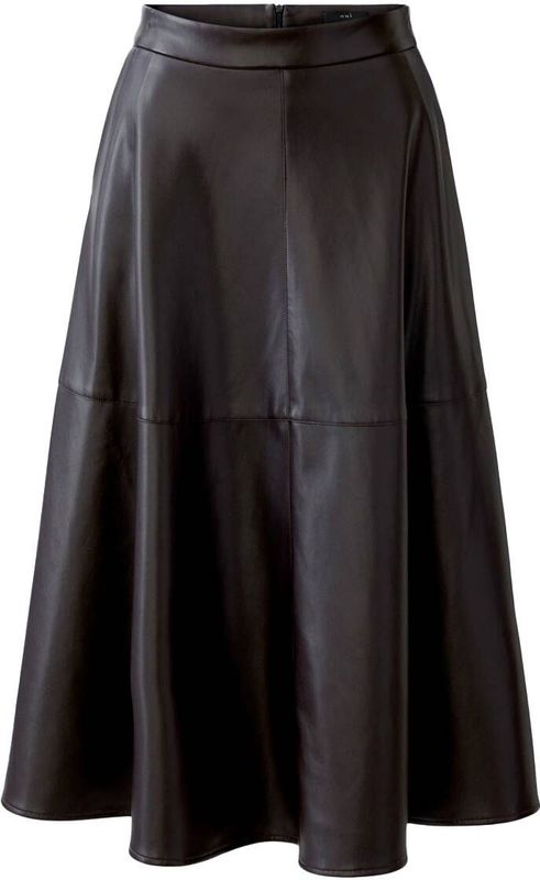 Oui - Rok 0087352 - Donker Bruin - A-lijnrok