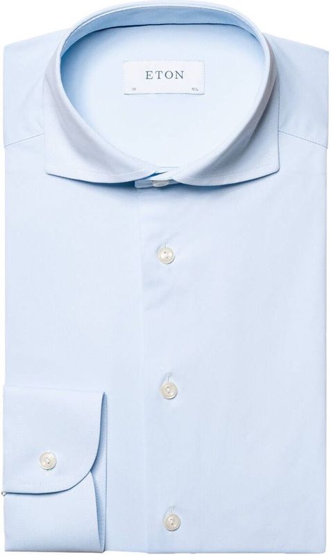 Eton - Dresshemd - Licht Blauw - 100% Katoen