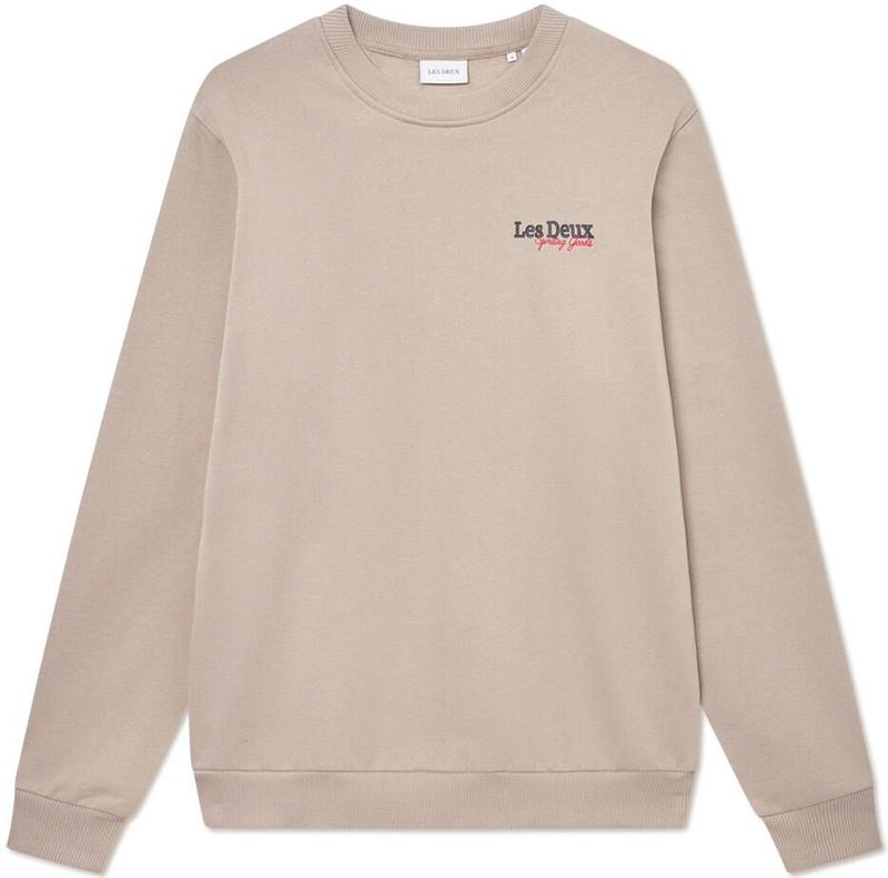 Les Deux Sweatshirt 1000474 RACING Taupe