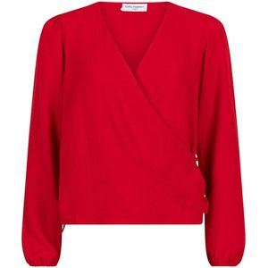 Lofty Manner Top lange mouw PI101 SCARLETTE Rood