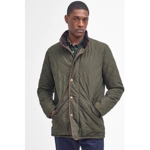 Barbour - MQU1585 SHOV. QUI - Leren Jack - Donker Groen