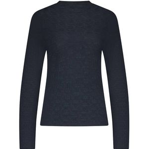 Tramontana - C43-18-401 - Top - Donker Blauw - Lange Mouw