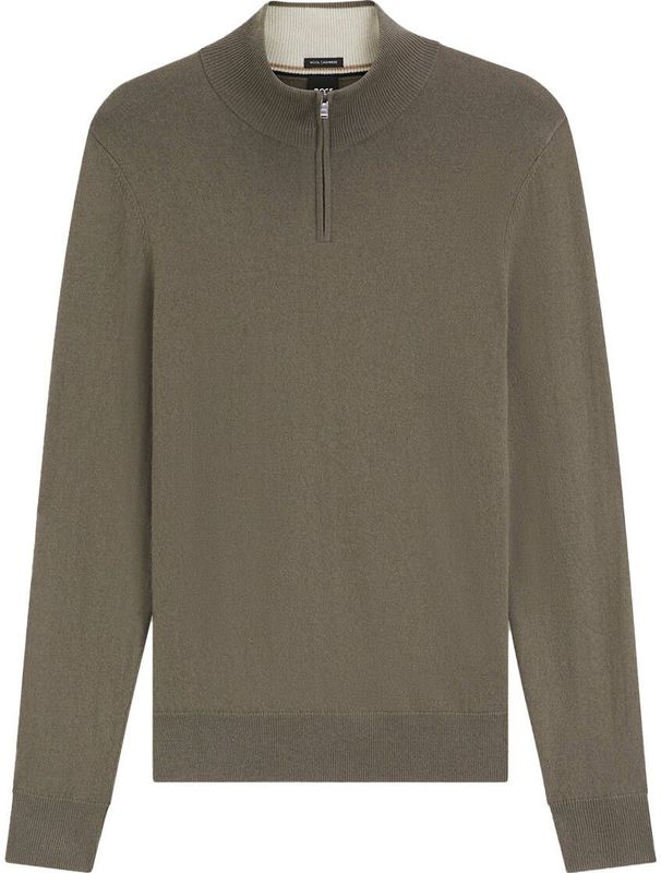 Boss - Hemarlo 10274962 01 - Trui - Regular Fit - Ritskraag