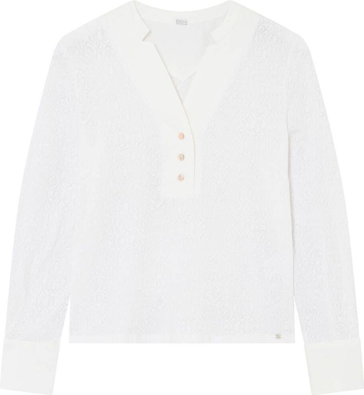 Gustav - Top lange mouw 59701 - Ecru - Longsleeves