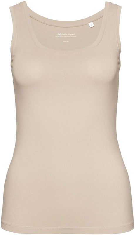 Tanktop - Katoen en Elastaan - Zwart