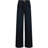 MOS Mosh, Dames, Jeans, Blauw, Maat: W25 Denim,