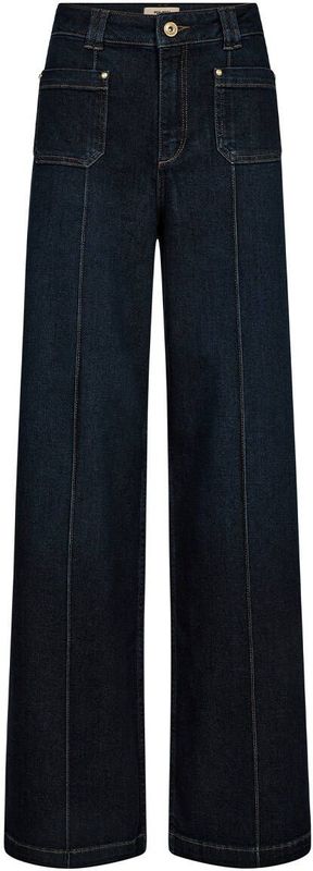 MOS Mosh, Dames, Jeans, Blauw, Maat: W25 Denim,