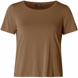 Yesta + T-shirt A004563 Donker bruin