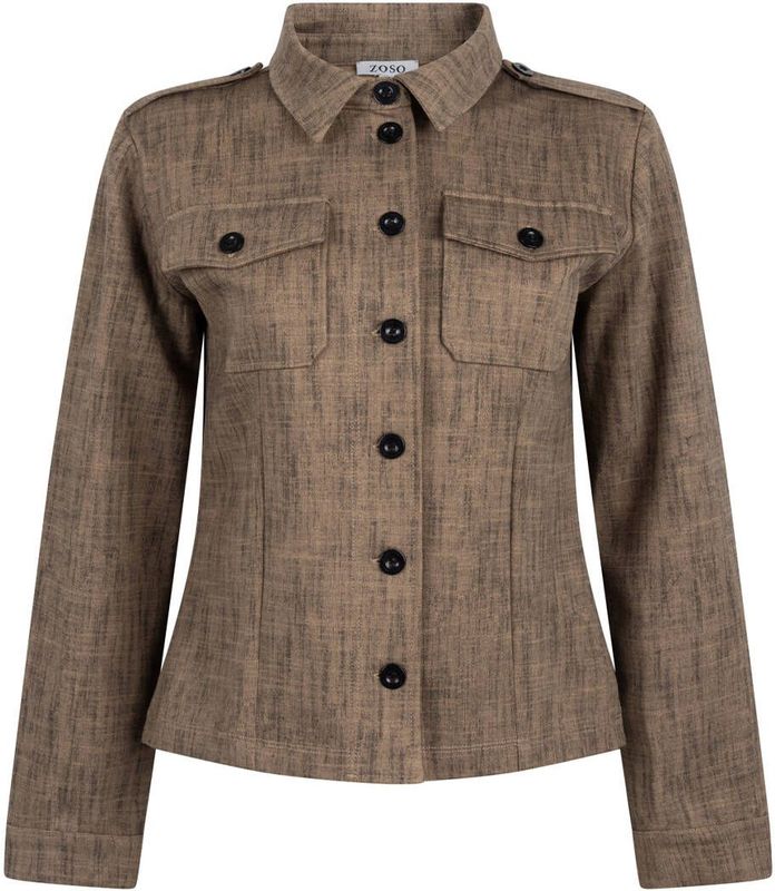 Zoso Blazer Milou 255 Camel Dames Maat - S