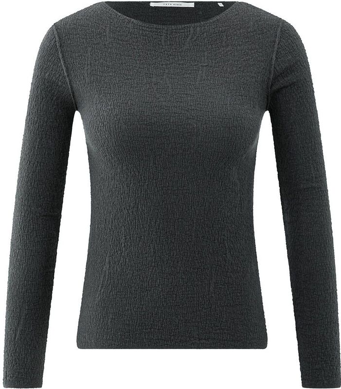 YAYA Top lange mouw 01-000371-508 Grijs