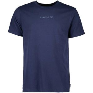 Airforce T-shirt korte mouw GEM0883-SS24 Blauw