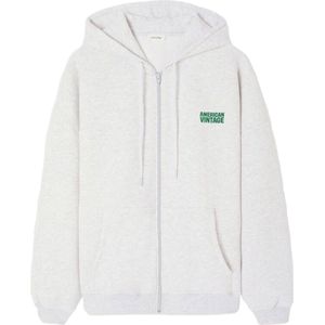 American Vintage - MBAP03CH25 - Sweatshirt - Midden Grijs - Heren