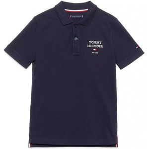 Tommy Hilfiger Polo KB0KB08738 Donker blauw