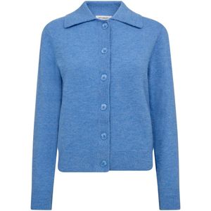 Co'Couture - Vest 32237 - Blauw - Vesten