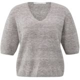 YAYA Pullover korte mouw 01-000522-510 Taupe