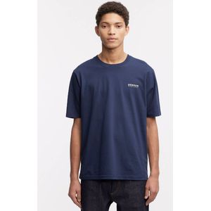 Denham The Jeanmaker T-shirt korte mouw 01-24-07-52-021 Donker blauw