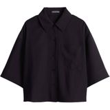 Opus - Blouse - Zwart - 3/4 Mouwen